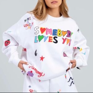 Wayfair Somebody loves you Crewneck (One Size)